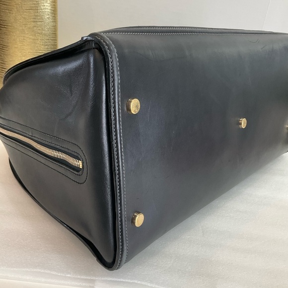 Louis Vuitton Bequia Leather Sac De Voyage Black - Picture 10 of 16